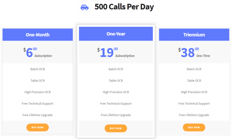 500 Calls Plan