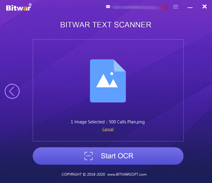 upload table OCR